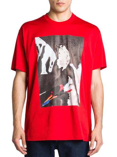 givenchy red t shirt|Givenchy long sleeve t shirt.